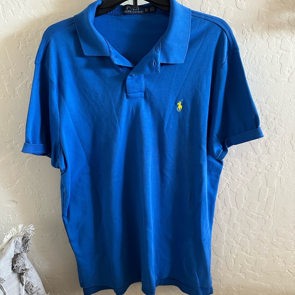 Polo by Ralph Lauren Men's Royal Blue Polo Shirt